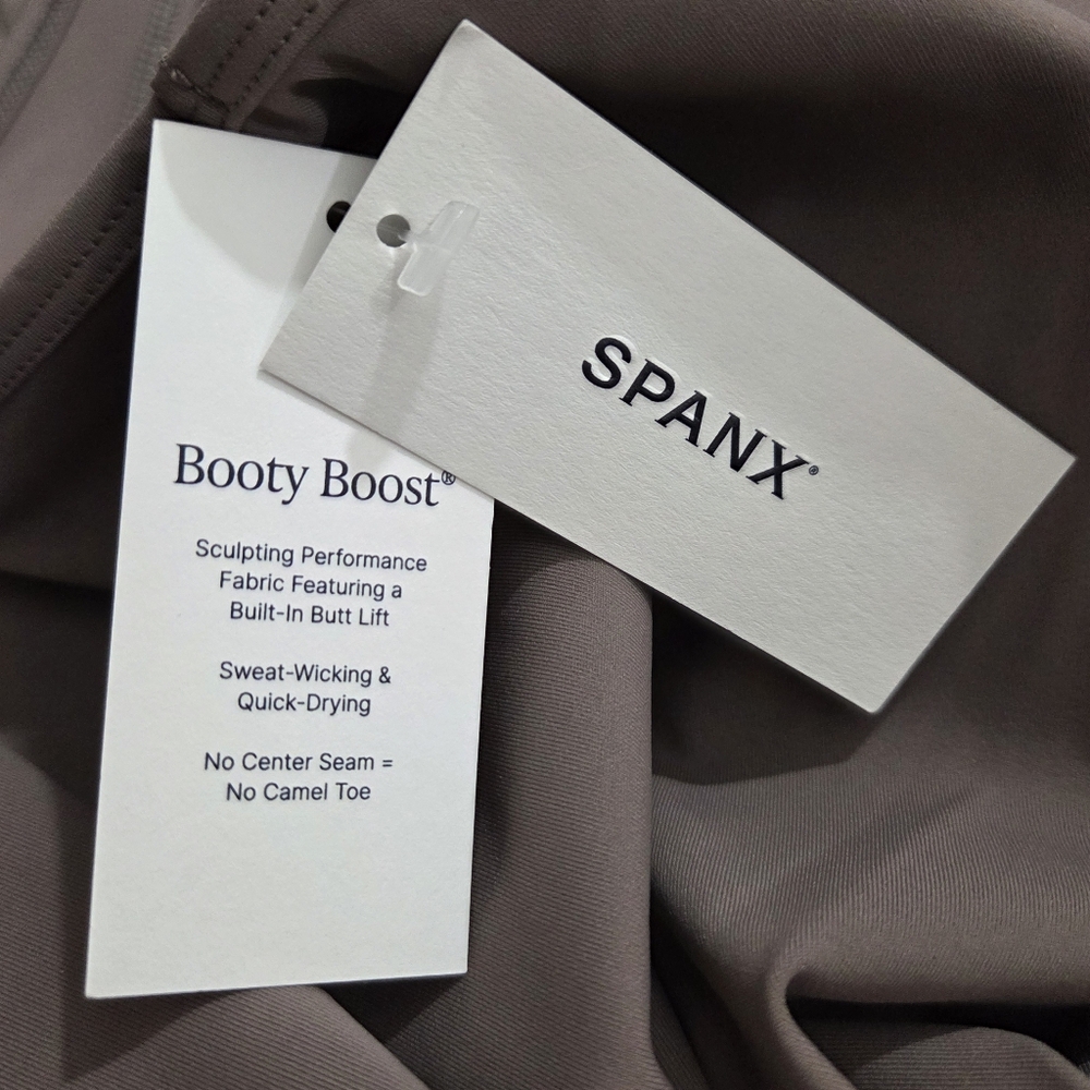 NWT Spanx Booty Boost Jumpsuit Smoke Grey Size Large SpanxShape - Picture 10 of 11